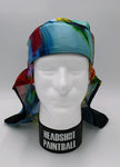 Headshot Headwrap - Watercolors