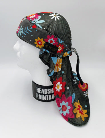 Headshot Headwrap - Flores Festivas