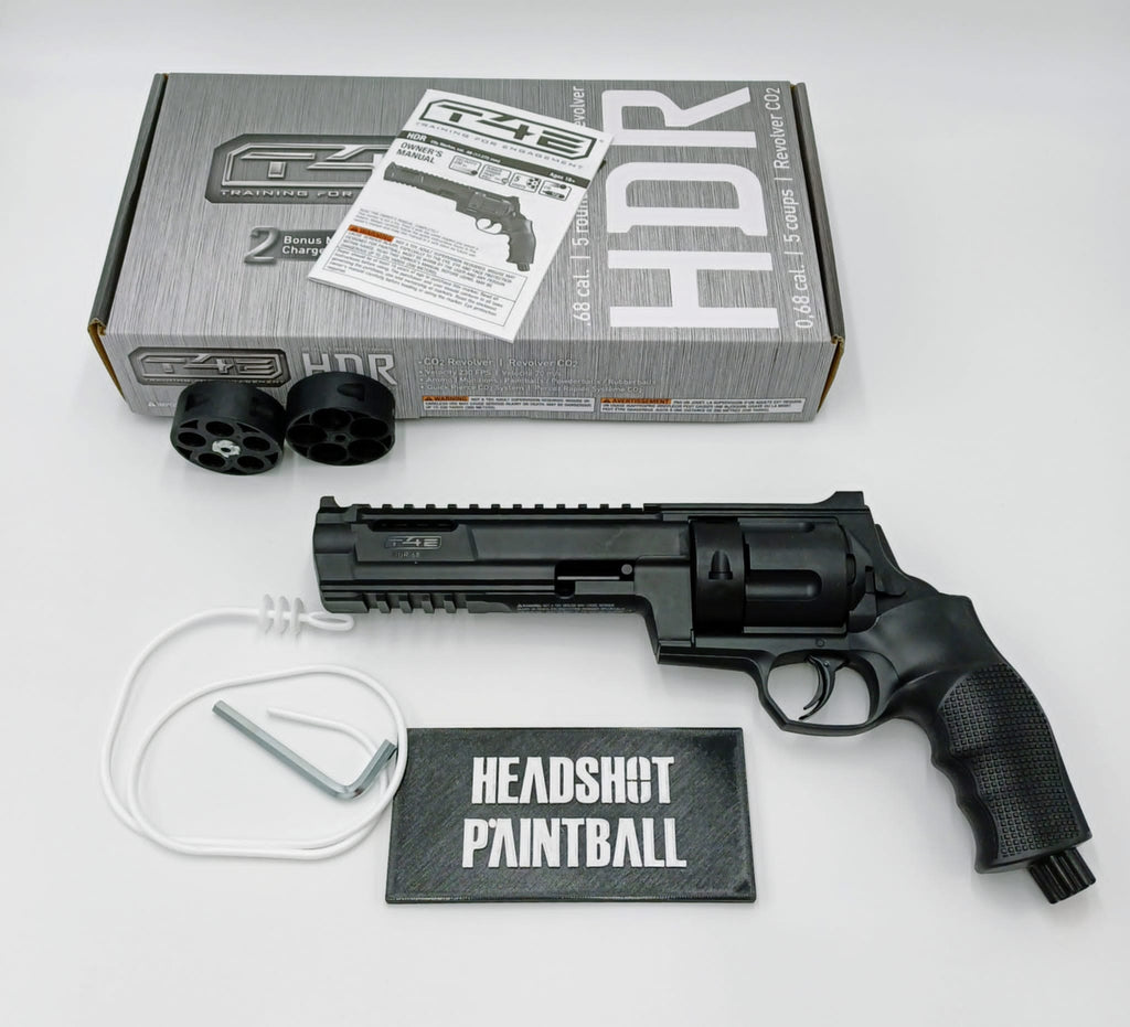 HDR68 T4E : revolver rubber bullet