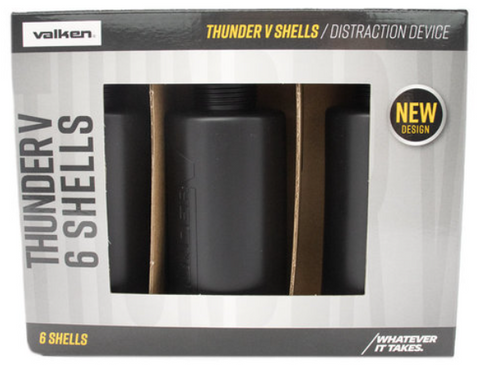 Valken Thunder V2 CO2 Sound Simulation Grenade Cylinder B Shells - 6 Pack